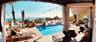 Pacific Ocean View in Pedregal- Mexican Chic 4 Bedroom Private Villa with Pool