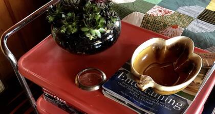 Spotted Fawn Farm/Vintage “Don” restored 1951 airstream/Richardson tiny house