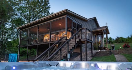Cabin in Southern Illinois - Hot Tub - Escapade romantique -Shawnee National Forest