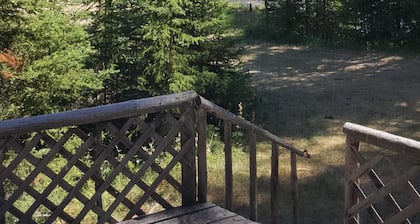 "Deer Leap" Rustic Cabin Hidden Among The Pines.
