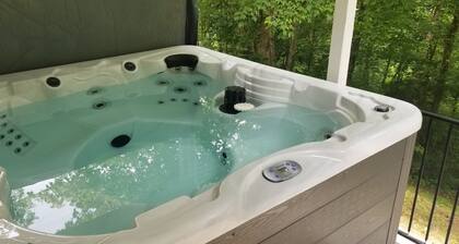 Rauhallinen mökki, jossa Game Room