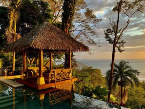 An infinity pool