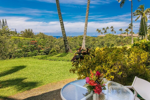 Property grounds - Newly Remodeled Ocean View Condo, 2 bedroom, 2 bath, No stairs!  (Princeville)