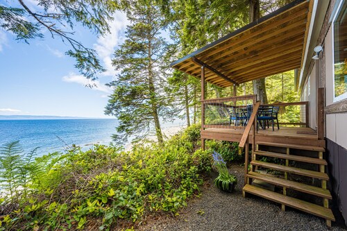 Secluded Strait of Juan De Fuca  Waterfront, Stunning View