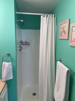 Hair dryer, towels