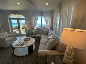 TV, fireplace, DVD player, books