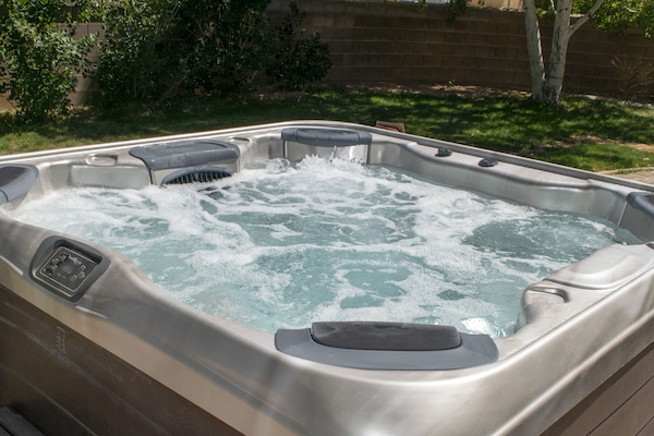 Idromassaggio all'aperto