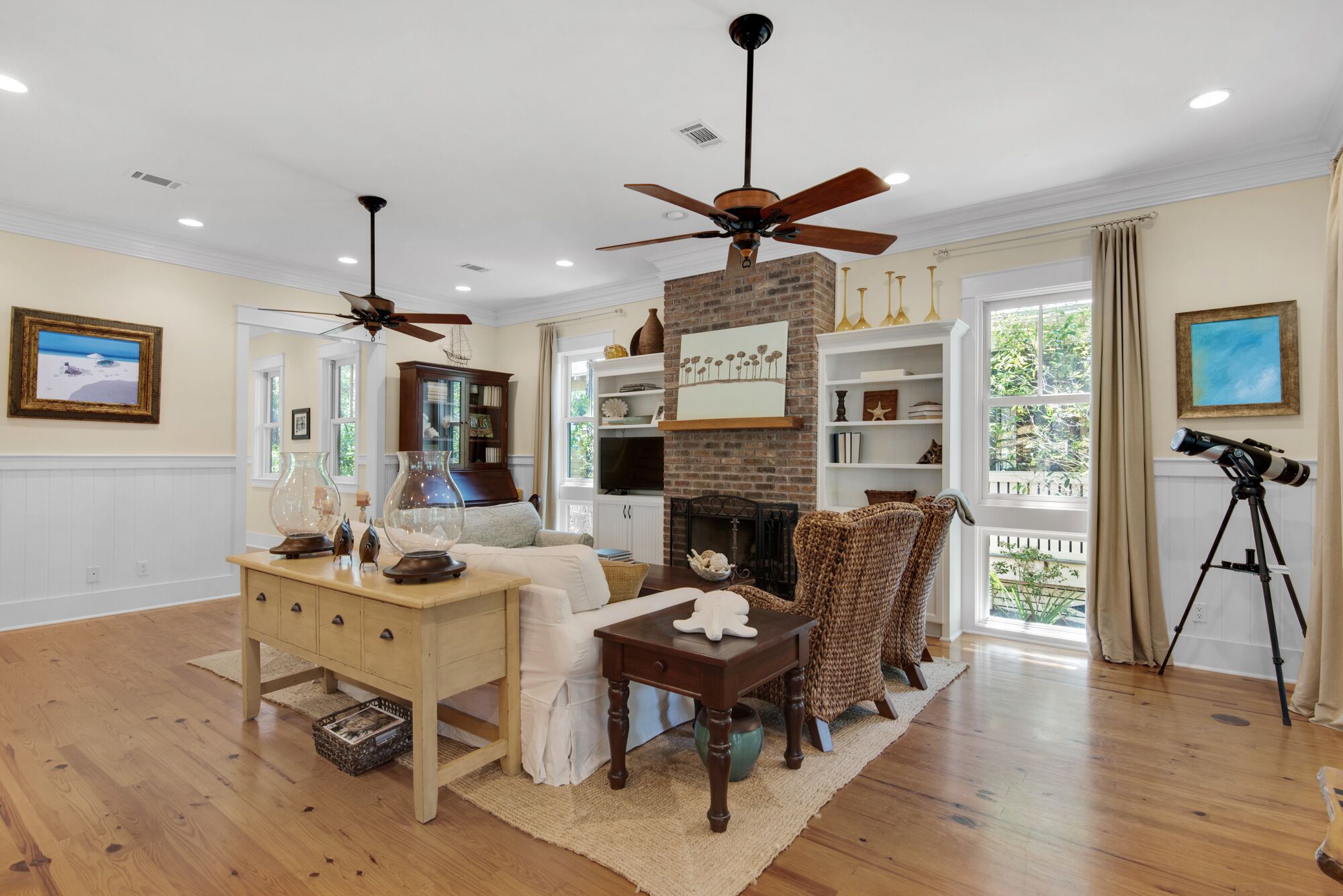 Quintessential Watercolor Beach Cottage