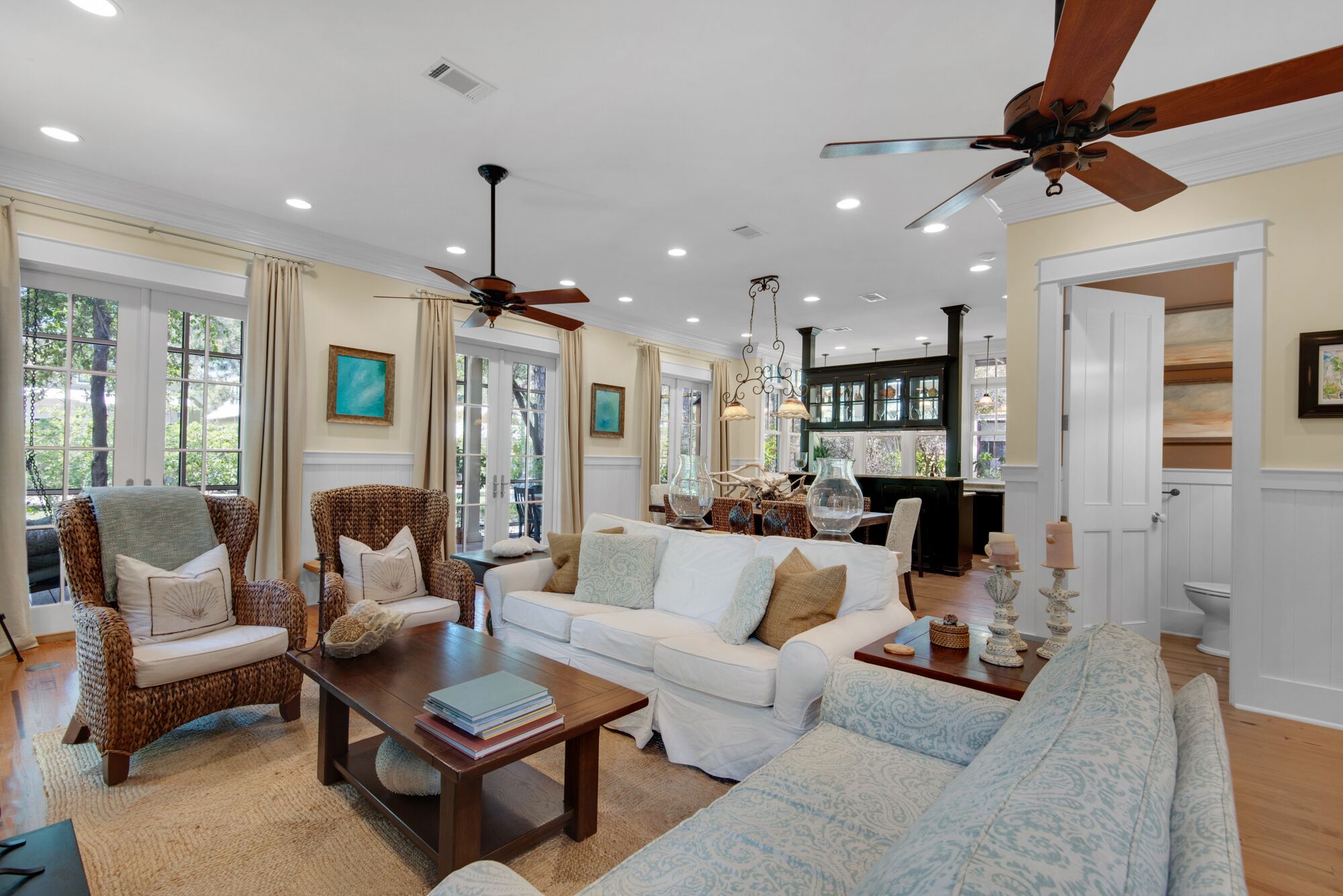 Quintessential Watercolor Beach Cottage