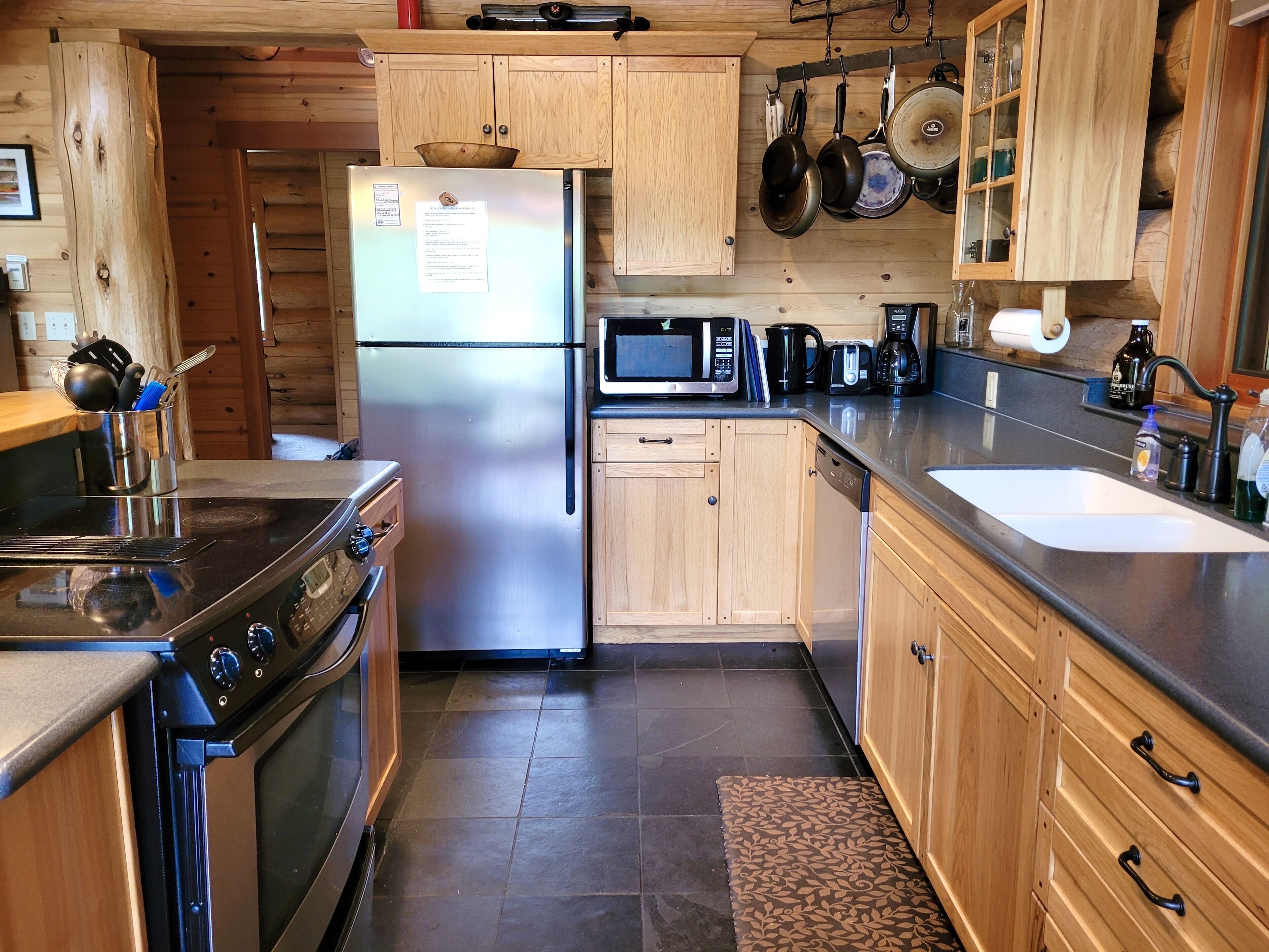 Gorgeous Custom Riverfront Log Home