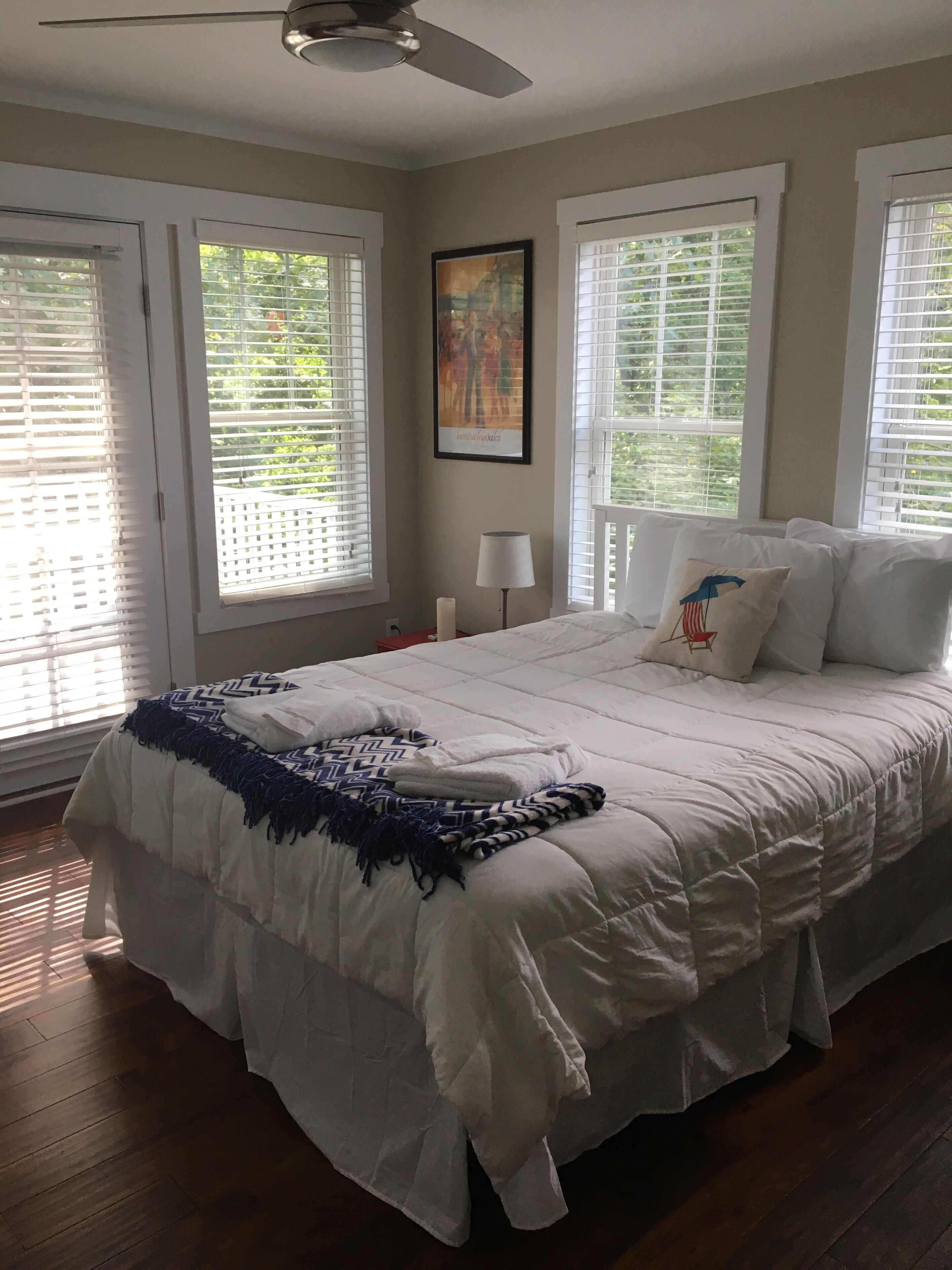5 slaapkamers, een kluis op de kamer, wifi, beddengoed