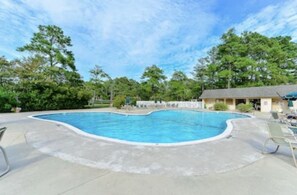 Pool - Villas Of Bethany West, Sleeps 6, Walk Or Shuttle To The Beach, Large Pool (Bethany Beach)