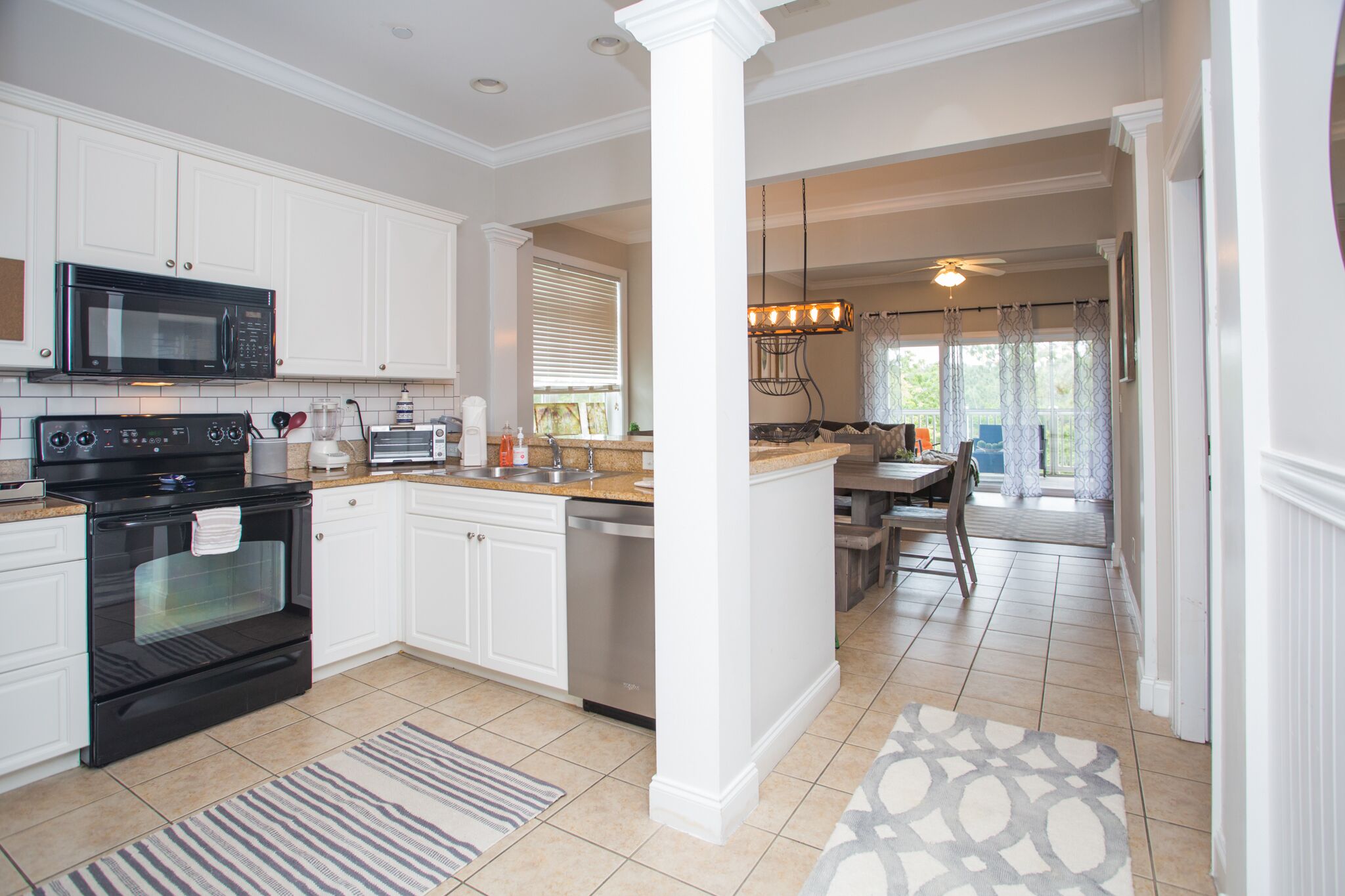 1 bed, 1 bath Renovated Lake-View End Unit at Litchfield by the Sea