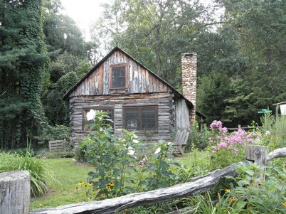 New Cabin on 12 Acres w/Hot Tub Right off the Blue Ridge Pkwy! Pastoral Bliss