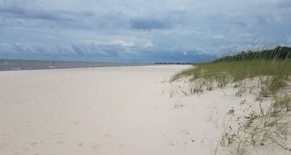 In der Nähe des wunderschönen Bay Beach