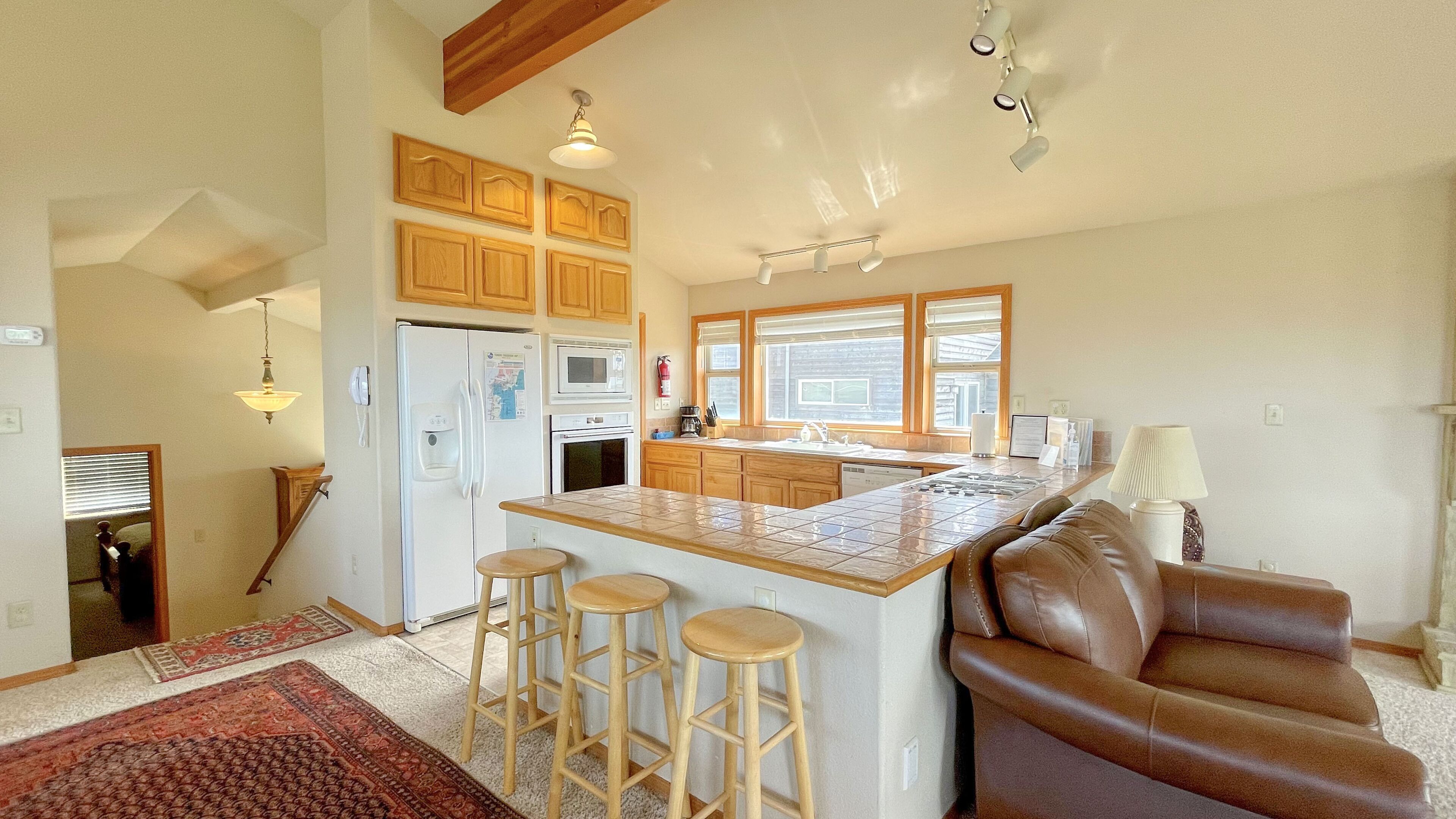 Sweeping Ocean Views, Steps to Beach