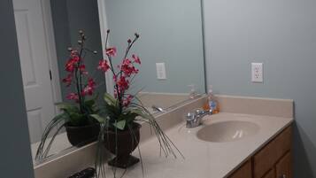 Ensemble douche/baignoire, sĂšche-cheveux