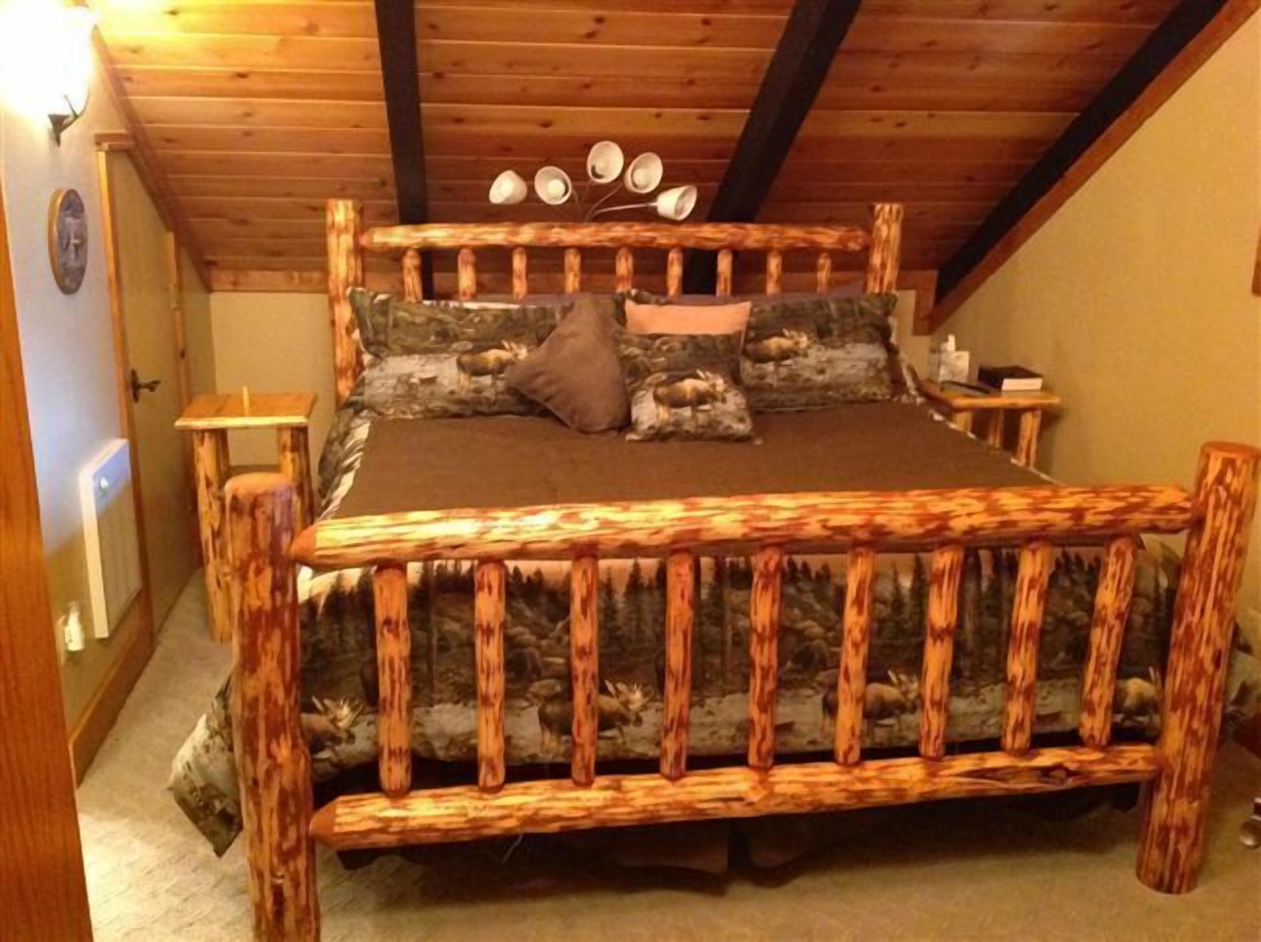 Secluded Glacier Meadow Log Home  