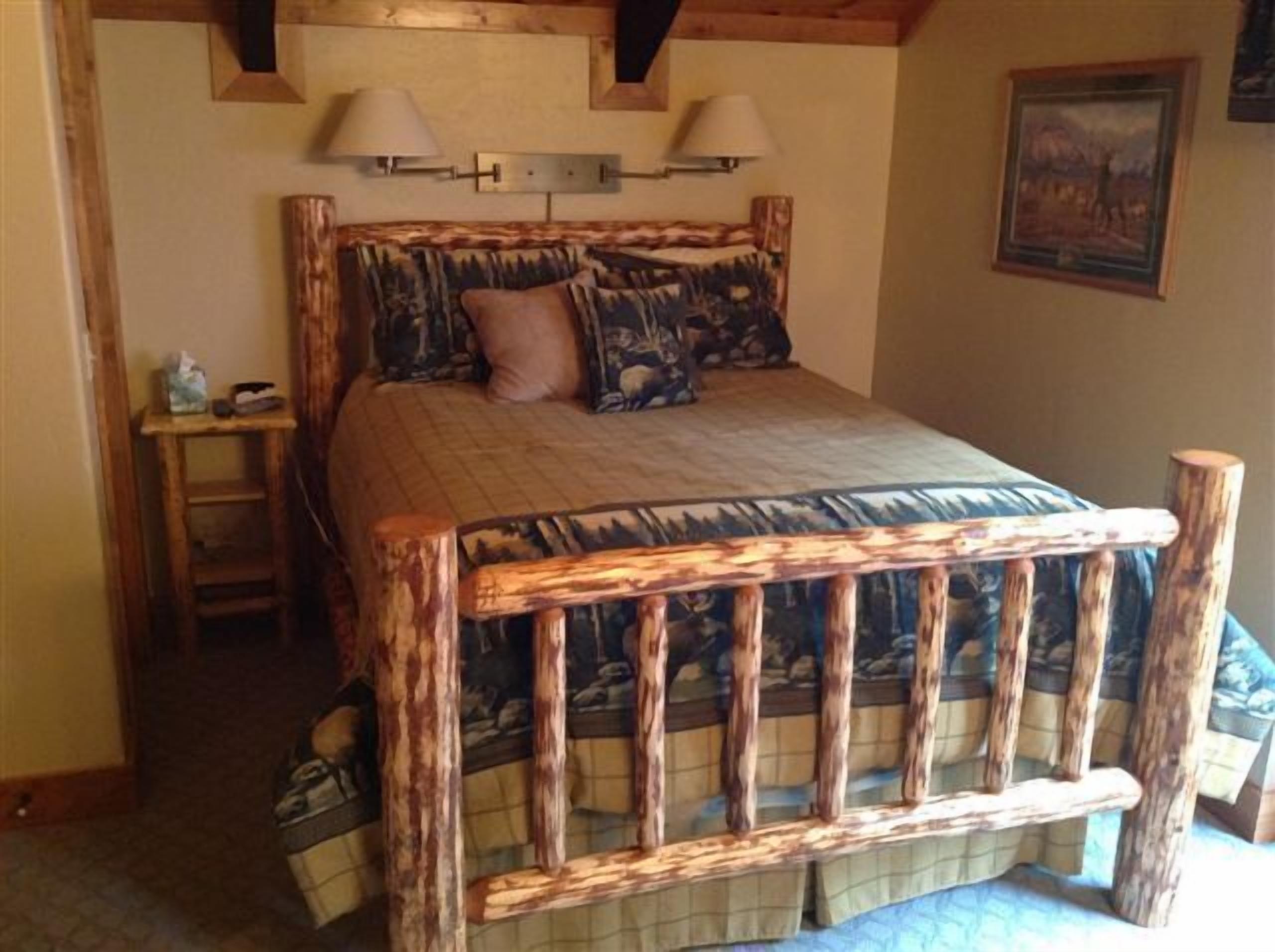 Secluded Glacier Meadow Log Home  