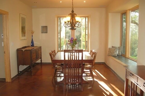 Dine with a fabulous sunset.