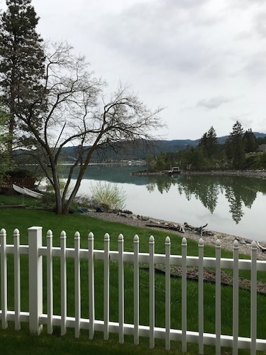 Waterfront Flathead Lake Open Concept Home--2 Lg Master BR--2 Patios--Boat Dock