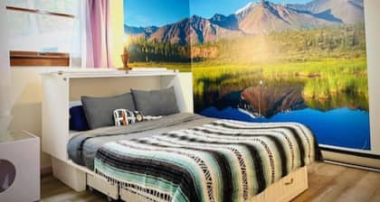 Das Cool Farmhouse, 2 Schlafzimmer, 1 Schlafsofa, für 7 Personen