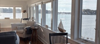 Oyster lovers wanted! One of a kind property with 180 degree waterviews!