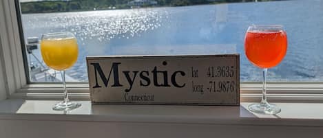 Vue depuis l’hébergement