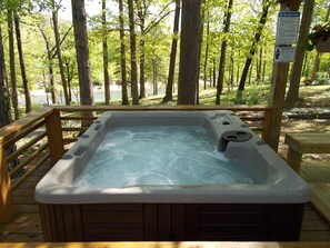 Bain à remous extérieur