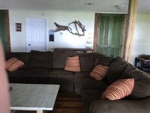 Smart TV, books - This inviting outdoor living space is an extension of the home, (Fairhope)