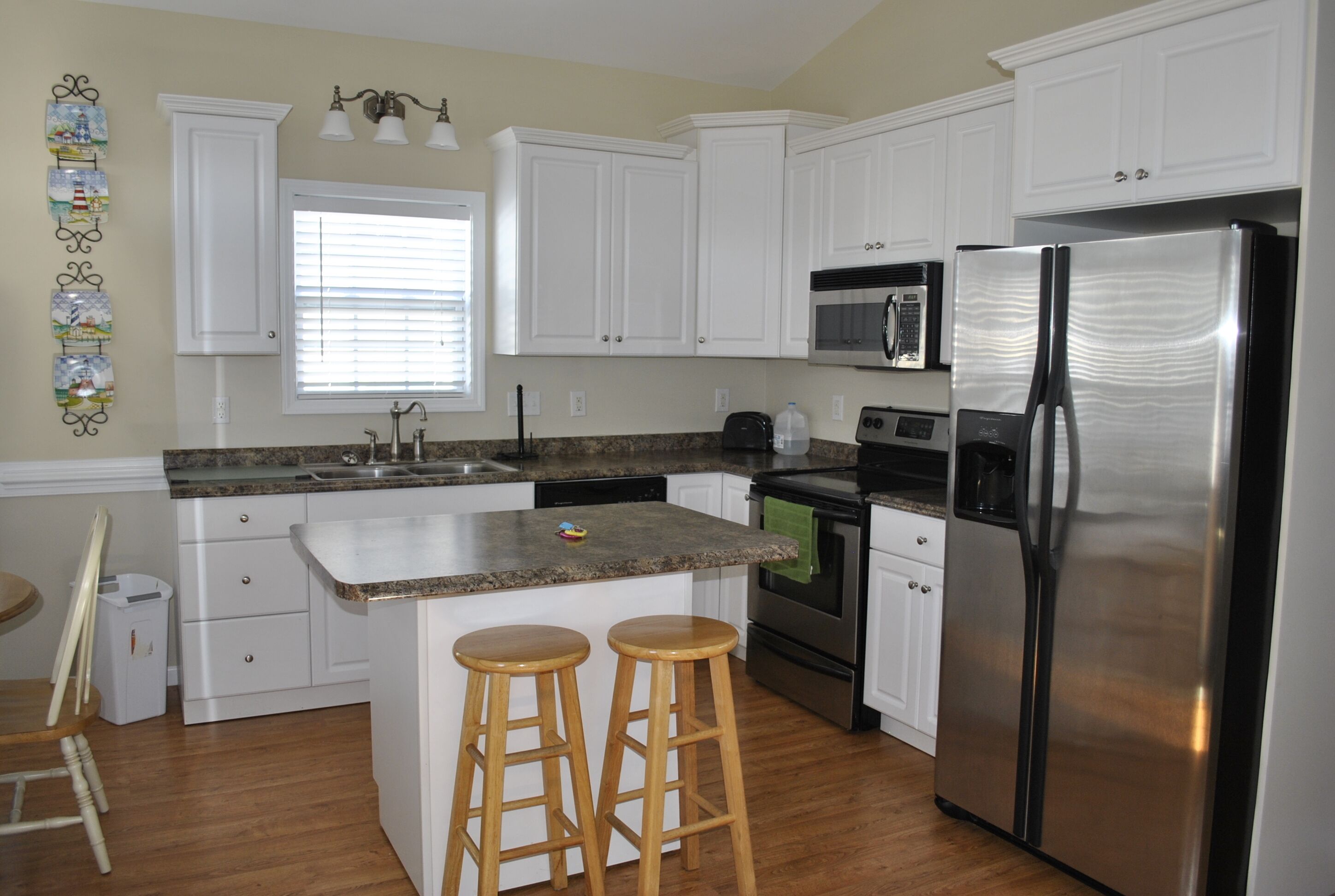 The Beach is a great place for a vacation.  Golf car is included.