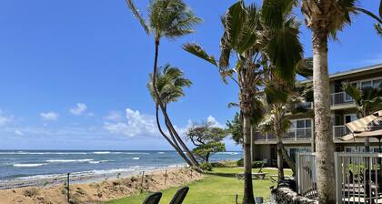 Kauai Getaway Condo Steps to the Beach on the Coconut Coast