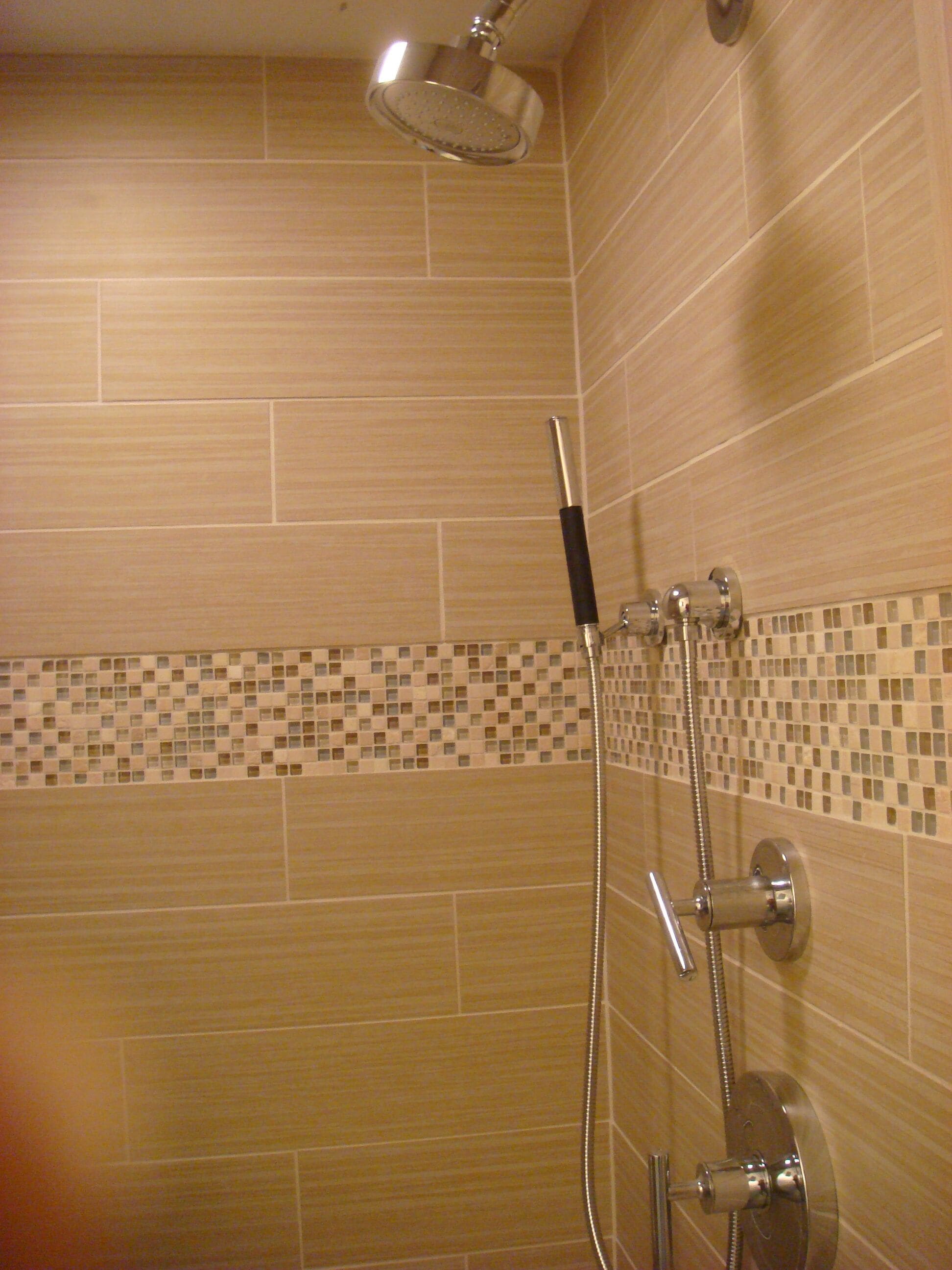 Shower, hair dryer, towels, toilet paper
