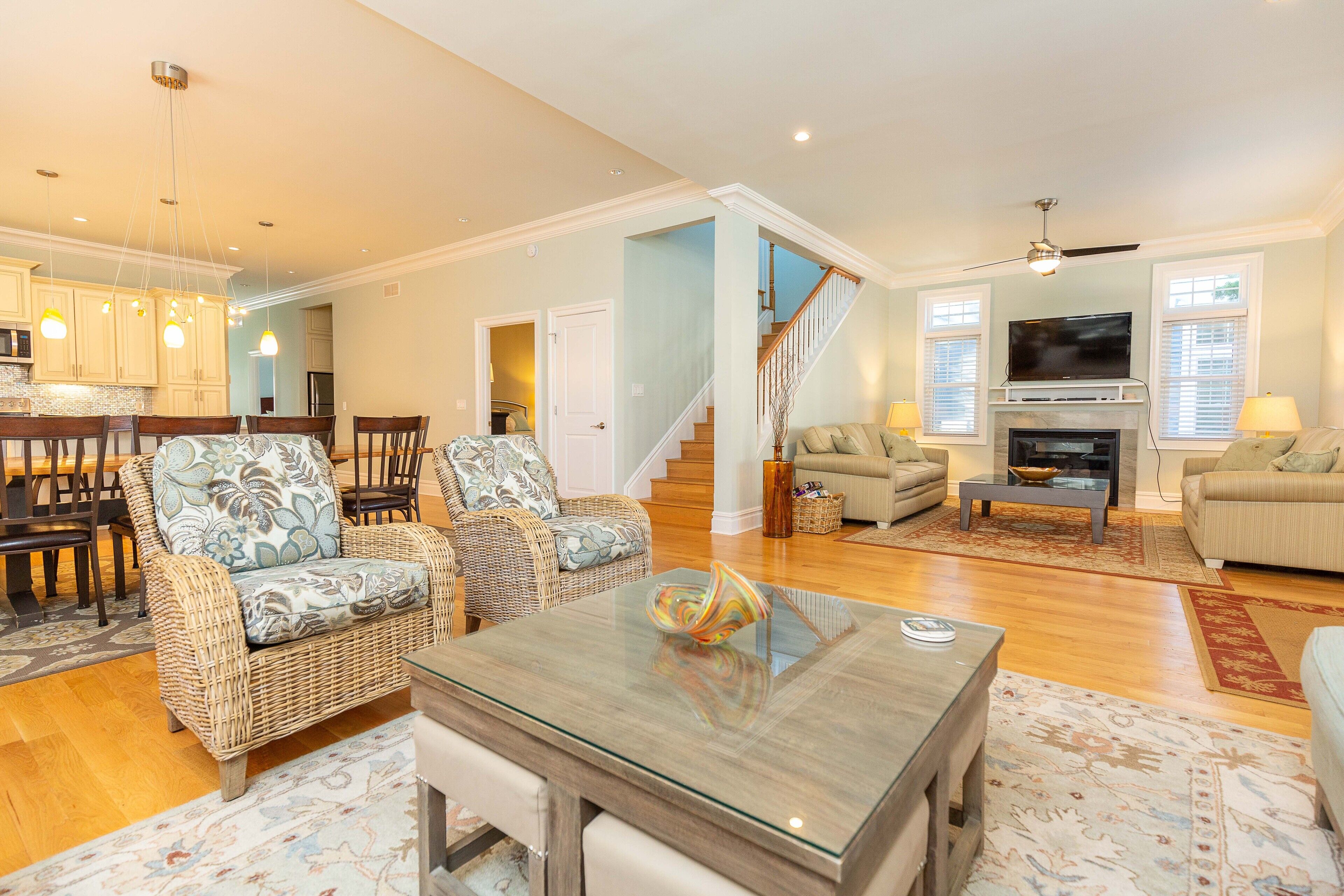 6 Bedroom, 6 1/2 Baths, Front Porch, 2 Balconies and Back Patio