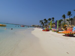 On the beach