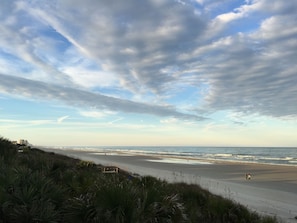 On the beach