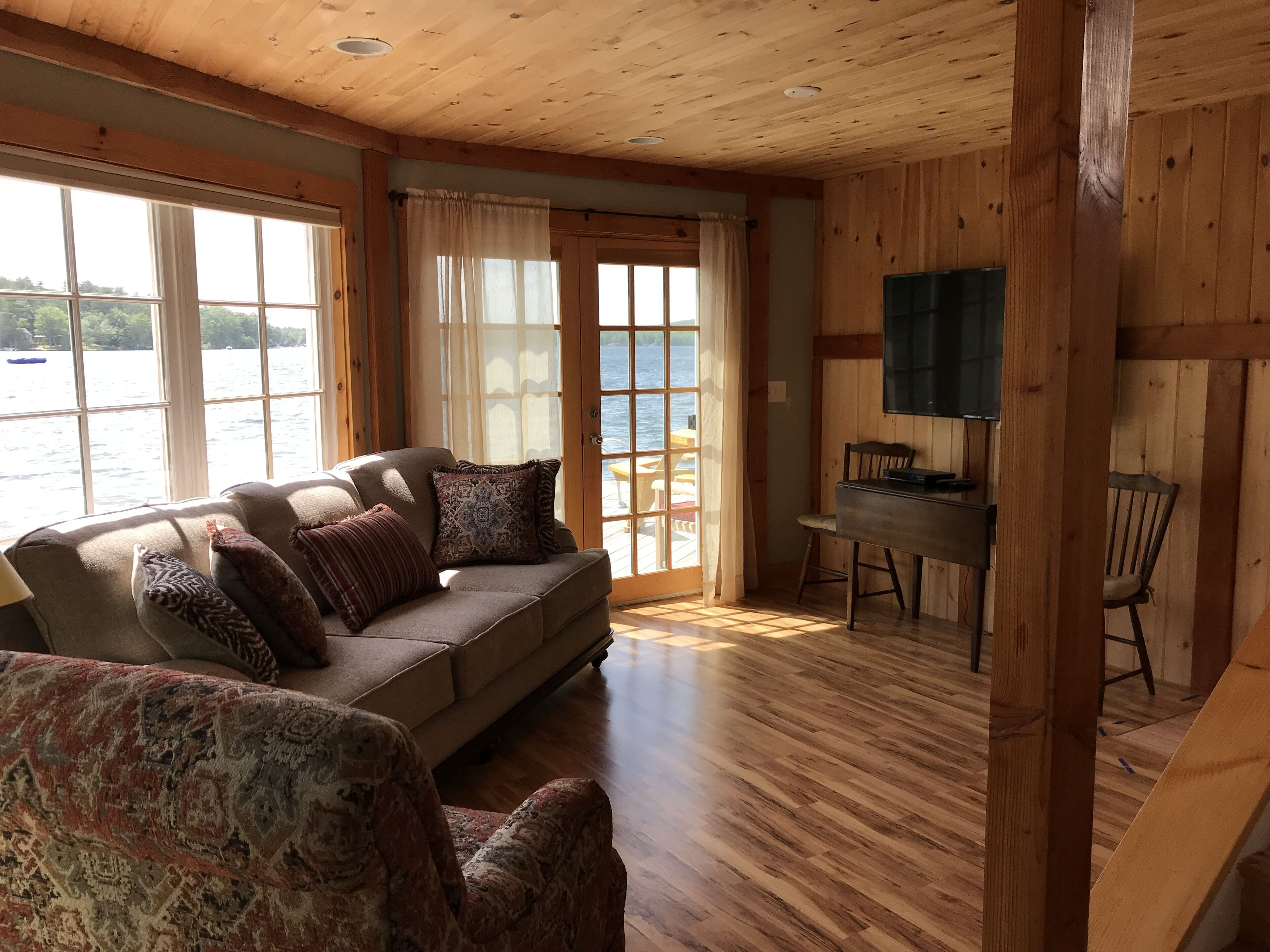 Boat House Cottage On Great East Lake.