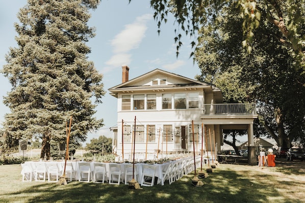 Restauration en plein air