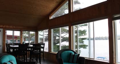 Beautiful Waterfront home with deep water dock on Onota Lake