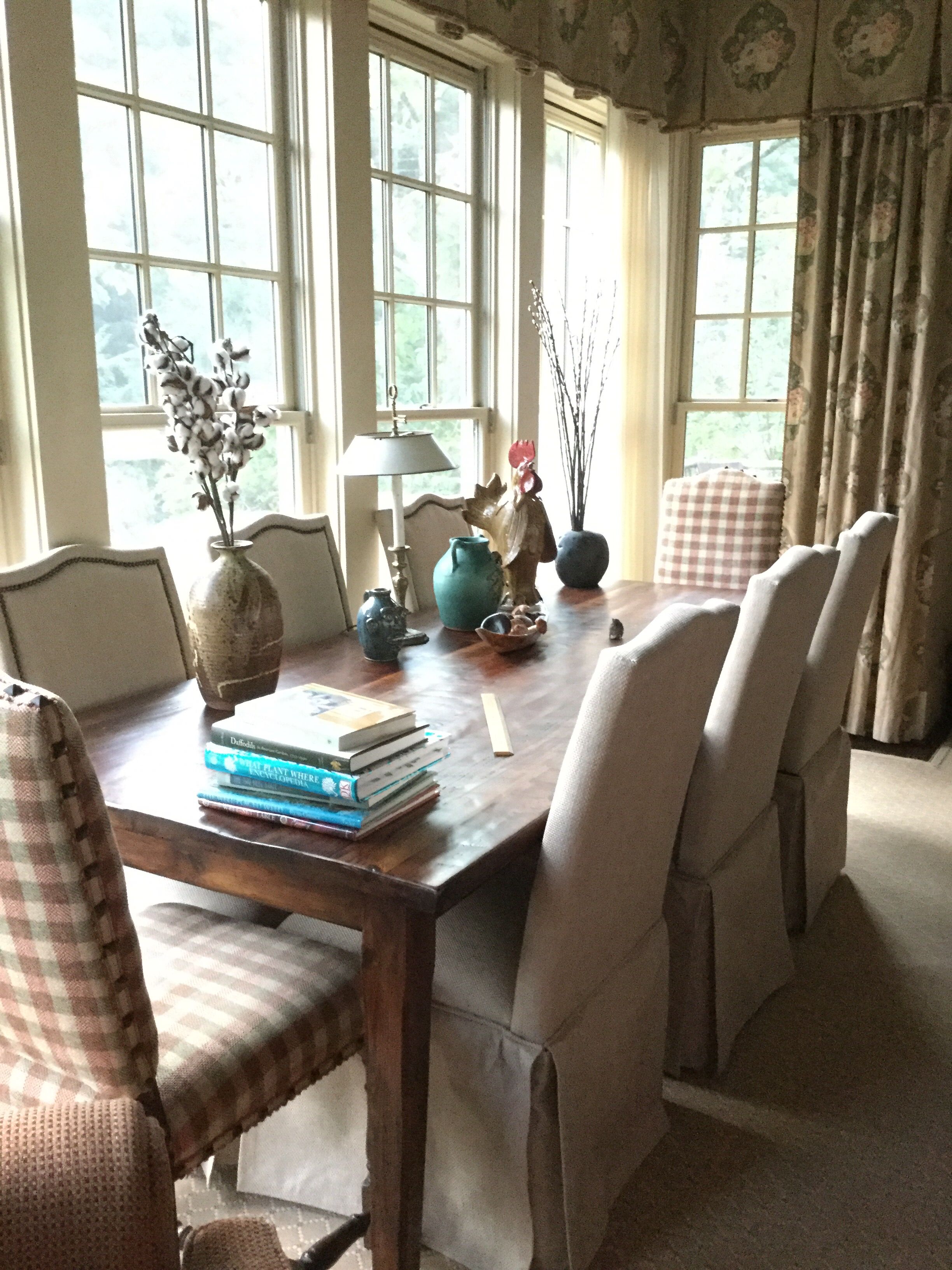 Gardens surround Tucked Inn with Big Creek below | No Pet Fee, We love pets!