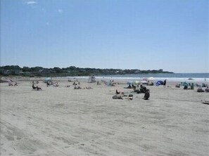 On the beach