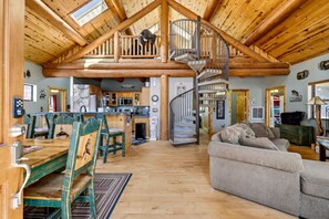 TV connectée, cheminée, jeux vidéo, lecteur de DVD