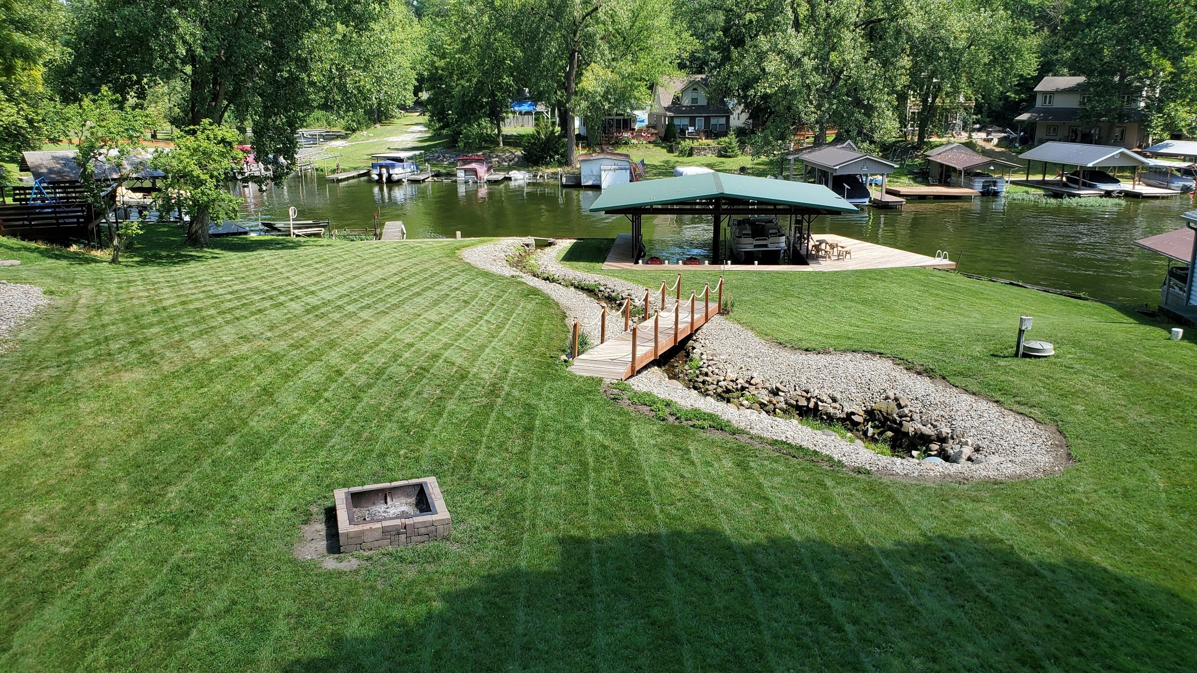 Enceinte de l’hébergement