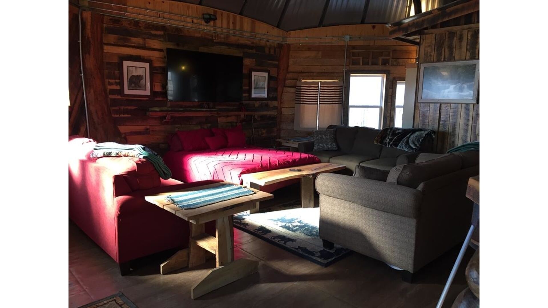 The Highlander Rustic Yurt