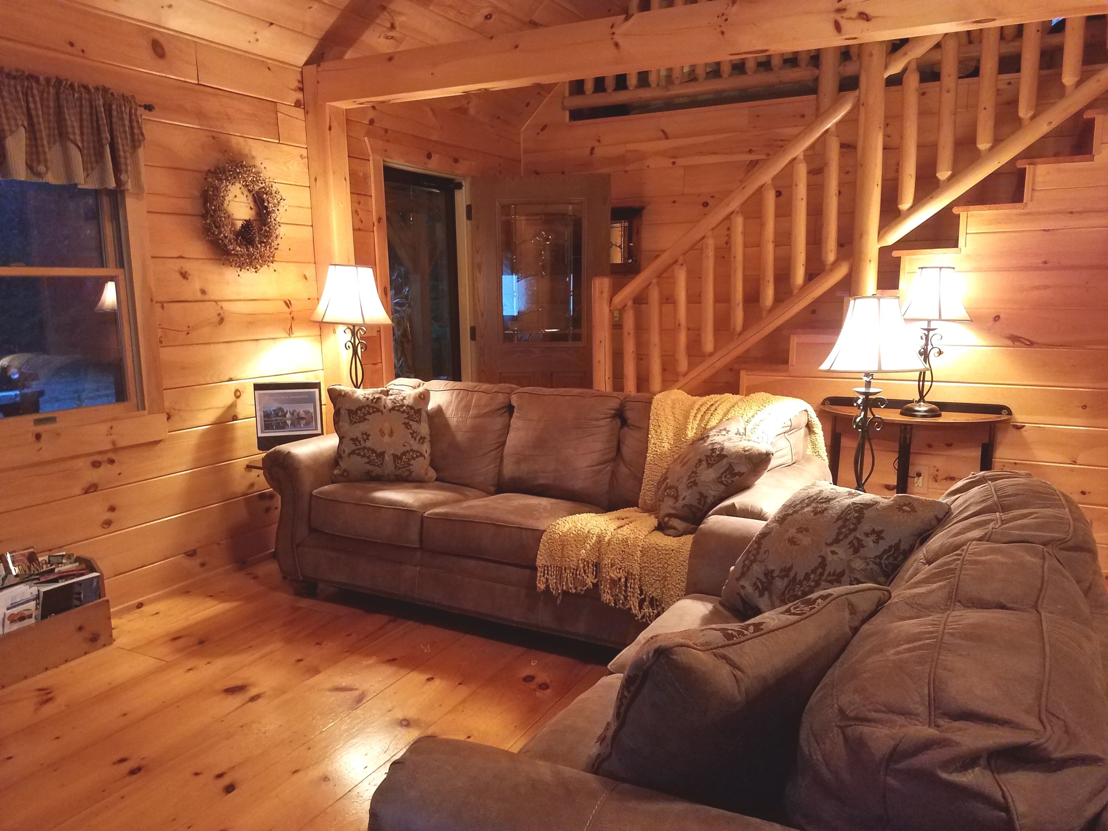 Secluded Log Home Sitting on 10 Acres.