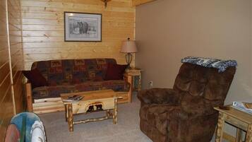 TV, DVD player, books