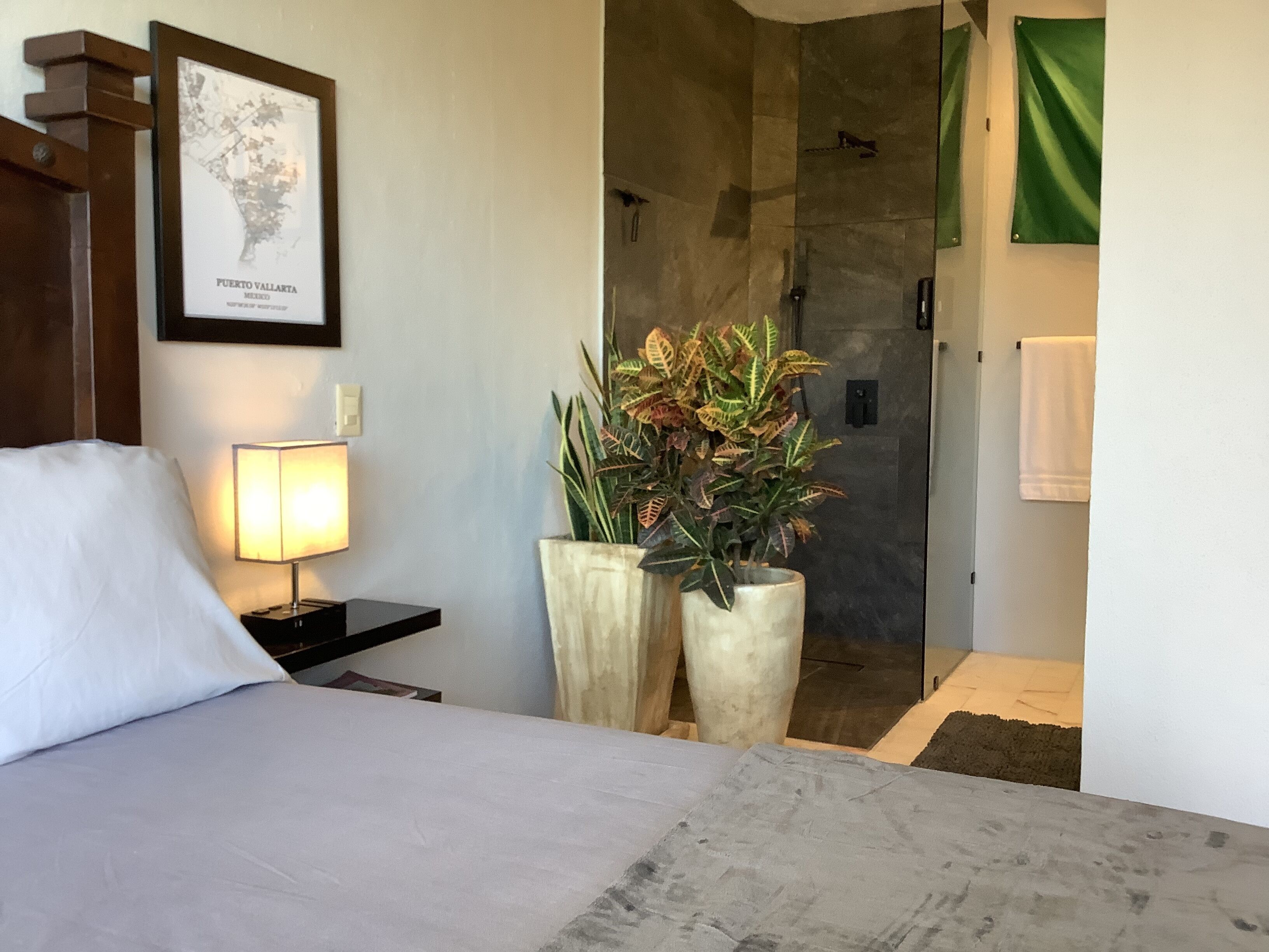 The Studio - Balcony views of Bandaras Bay