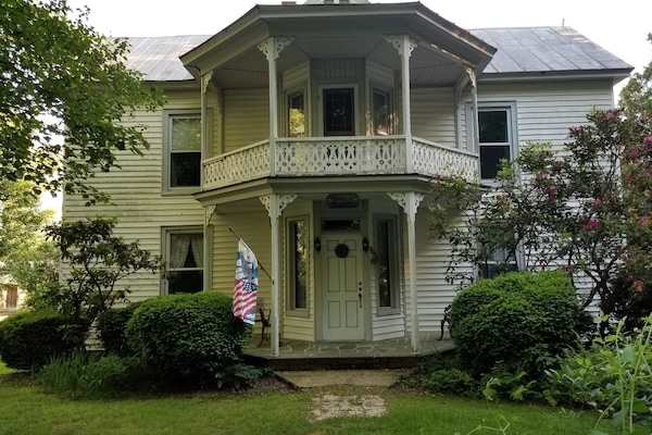 Farmhouse is centerpiece of this property. Ask if you want more space!