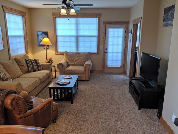 Smart TV, video games, DVD player, books