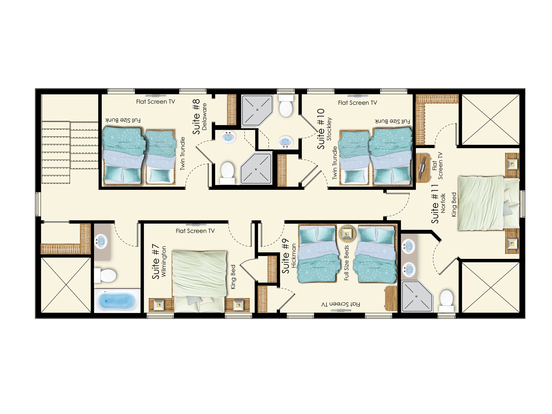 3rd Floor Plan 
